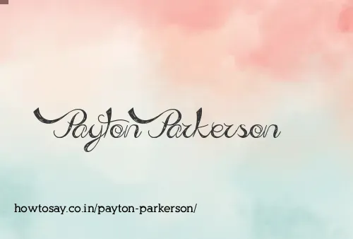 Payton Parkerson