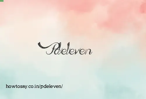 Pdeleven