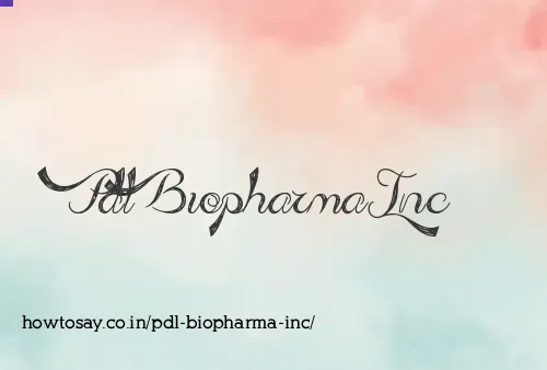 Pdl Biopharma Inc