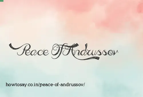 Peace Of Andrussov
