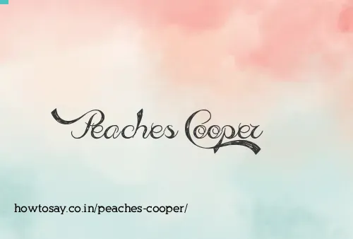 Peaches Cooper