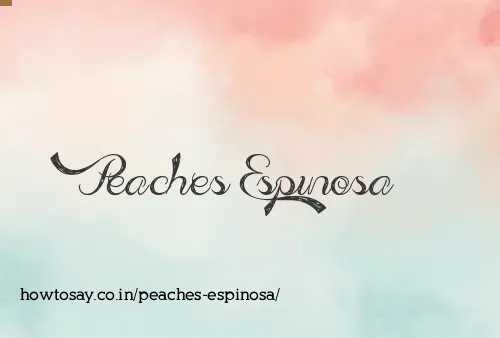 Peaches Espinosa
