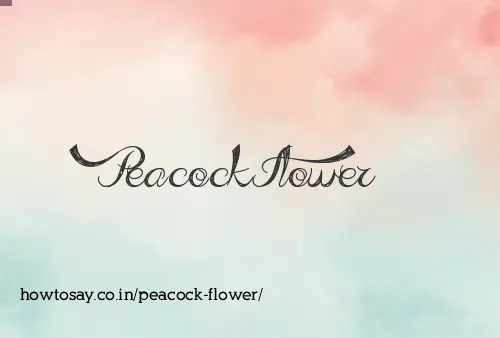 Peacock Flower