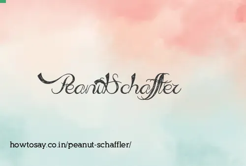 Peanut Schaffler