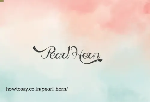 Pearl Horn