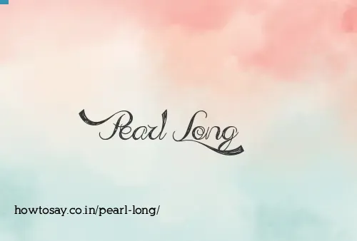Pearl Long