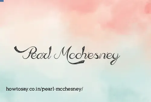 Pearl Mcchesney