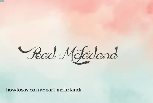 Pearl Mcfarland