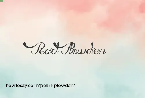 Pearl Plowden