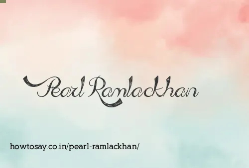 Pearl Ramlackhan