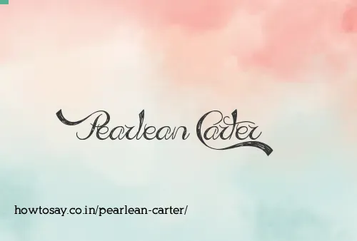 Pearlean Carter