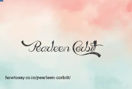 Pearleen Corbitt