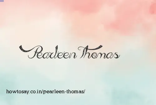 Pearleen Thomas