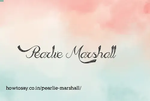 Pearlie Marshall