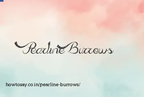 Pearline Burrows
