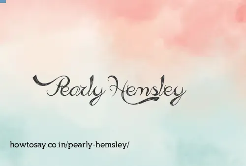 Pearly Hemsley