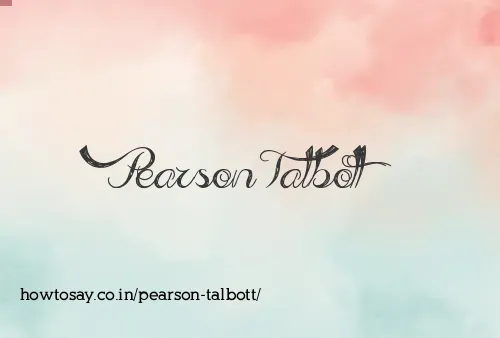 Pearson Talbott