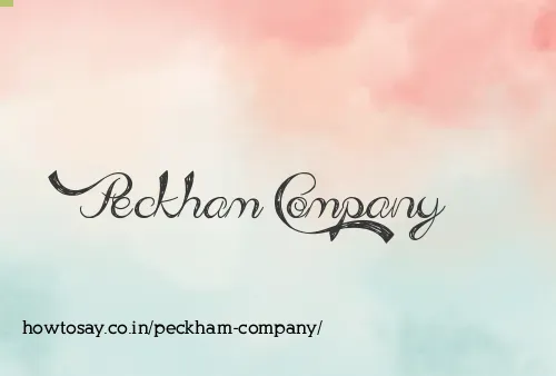 Peckham Company
