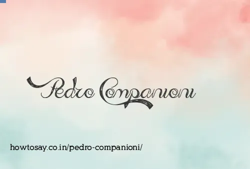 Pedro Companioni