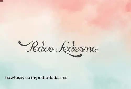Pedro Ledesma