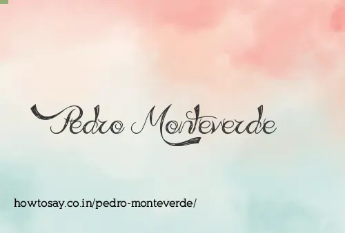 Pedro Monteverde