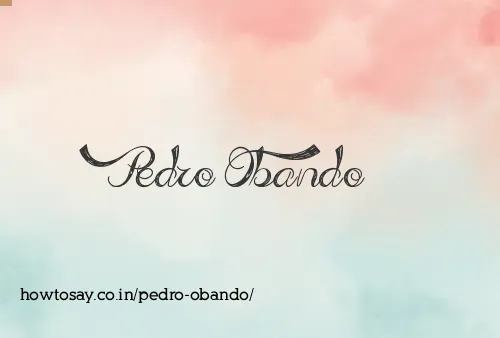 Pedro Obando