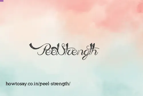 Peel Strength