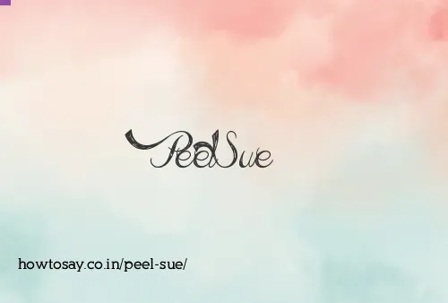 Peel Sue