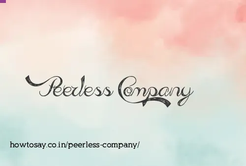 Peerless Company