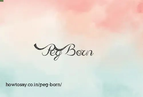 Peg Born