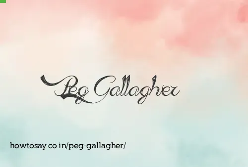 Peg Gallagher