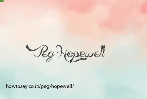 Peg Hopewell