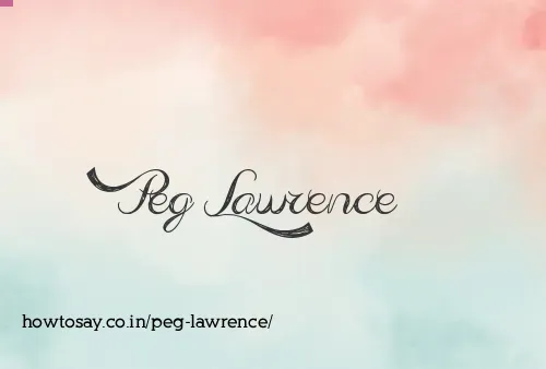 Peg Lawrence