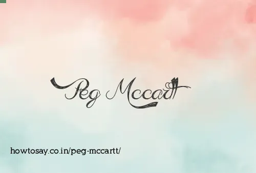 Peg Mccartt