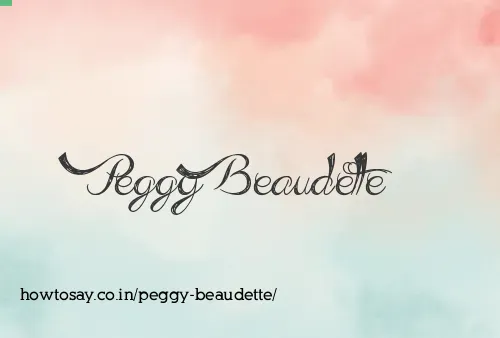 Peggy Beaudette