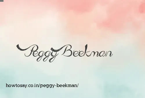 Peggy Beekman
