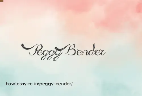 Peggy Bender