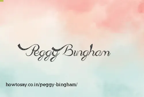 Peggy Bingham
