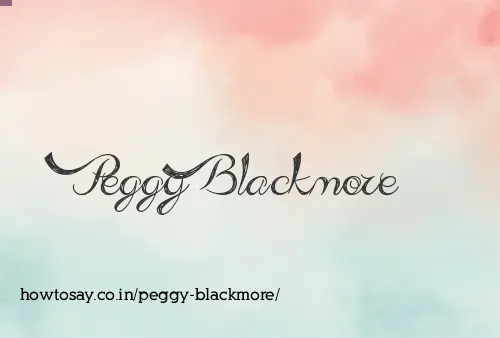 Peggy Blackmore