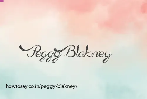 Peggy Blakney