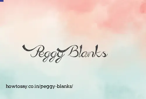 Peggy Blanks