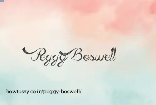 Peggy Boswell