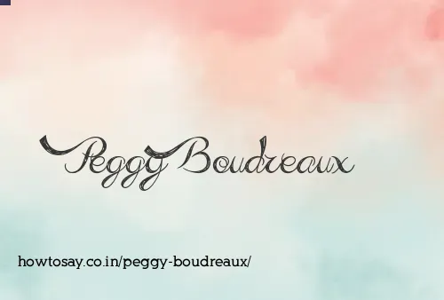 Peggy Boudreaux