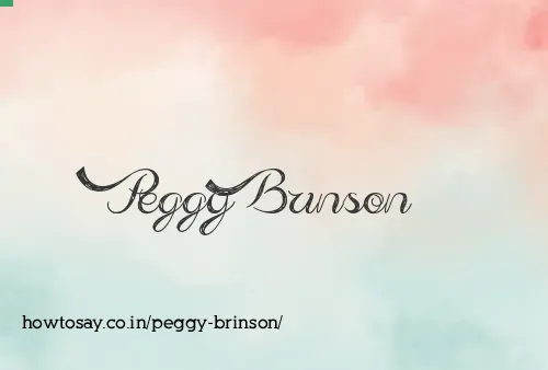 Peggy Brinson