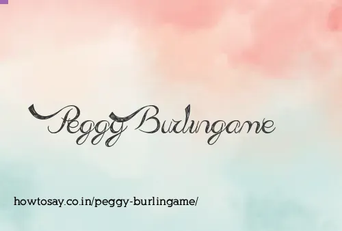 Peggy Burlingame