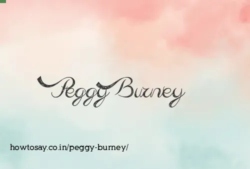 Peggy Burney