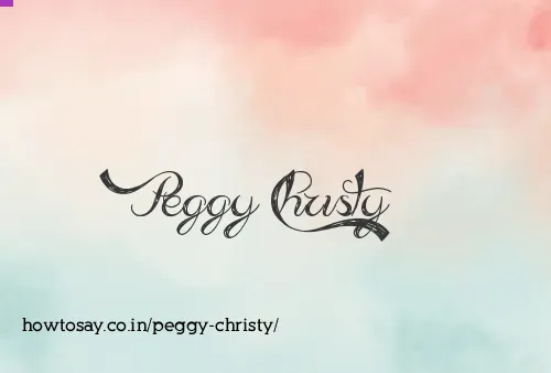 Peggy Christy