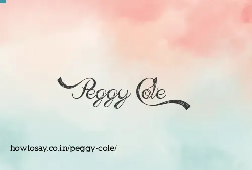 Peggy Cole