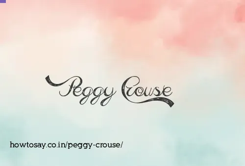 Peggy Crouse