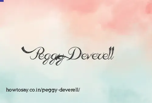 Peggy Deverell